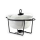 Naczynie z podgrzewaczem Modern Kitchen 1,2 l do serwowania i podgrzewania potraw