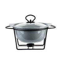 Naczynie z podgrzewaczem Modern Kitchen 1,2 l do serwowania ciepłych potraw