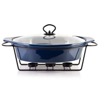 Кухонне посуд MODERN KITCHEN Naczynie з подогрівом 2,6 л для тепла страв 34x25x17 см