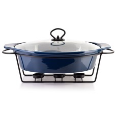 Кухонне посуд MODERN KITCHEN Naczynie з подогрівом 2,6 л для тепла страв 34x25x17 см