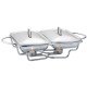 Podgrzewacz stołowy KiNGHOFF KH-1412 5-elementowy z 2 x 1,5L do serwowania