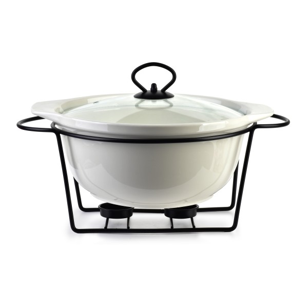Naczynie z podgrzewaczem Modern Kitchen 2,4 l do podawania potraw