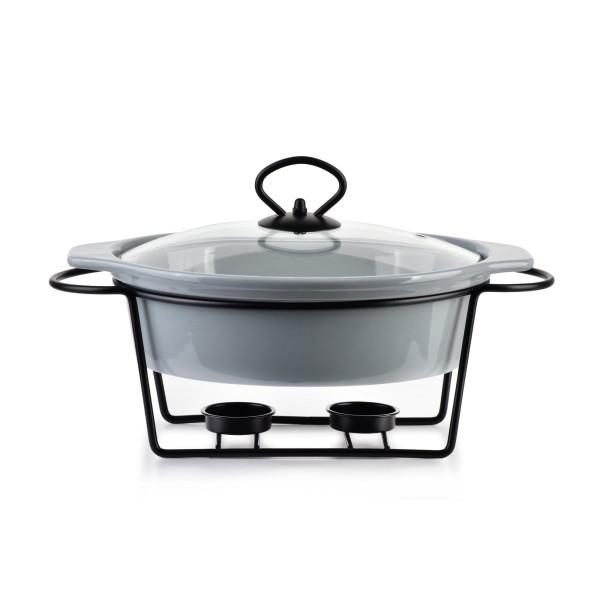 Naczynie z podgrzewaczem Modern Kitchen 1,25 l do serwowania na ciepło