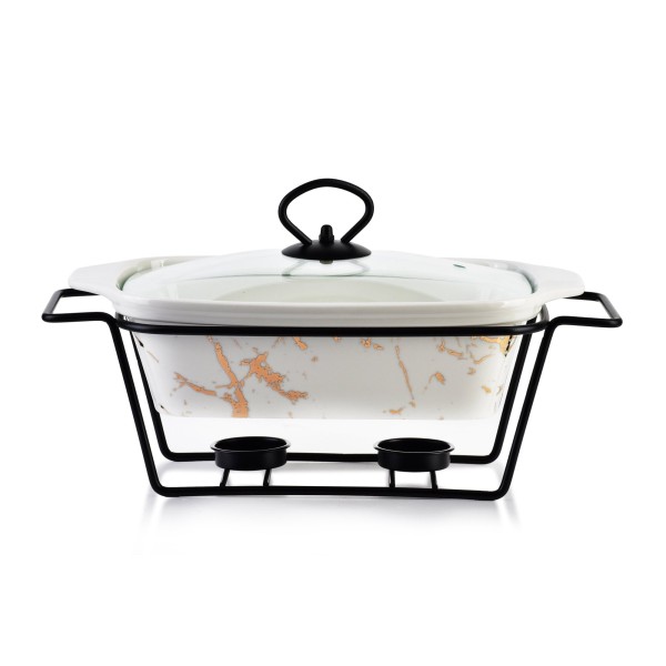 Naczynie z podgrzewaczem Modern Kitchen 1,4l do serwowania potraw