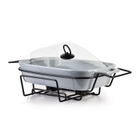 Naczynie z podgrzewaczem Modern Kitchen 2,1 l do serwowania potraw