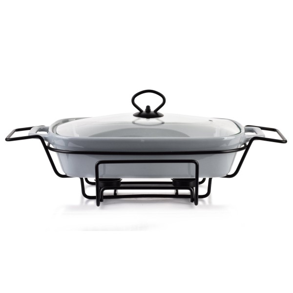 Naczynie z podgrzewaczem Modern Kitchen 2,1 l do serwowania potraw