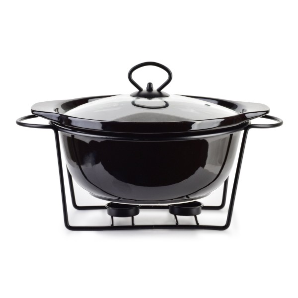 Naczynie z podgrzewaczem Modern Kitchen 2,4 l do serwowania ciepłych potraw