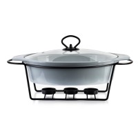 Naczynie z podgrzewaczem Modern Kitchen 1,6 l do serwowania potraw