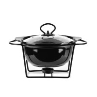 Naczynie z podgrzewaczem Modern Kitchen 1,2l do serwowania ciepłych potraw
