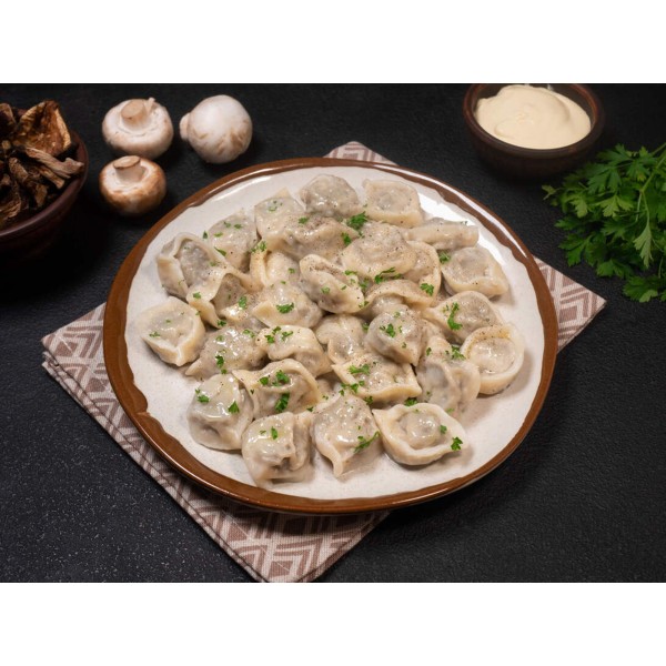 Пельмені з грибами 500 г