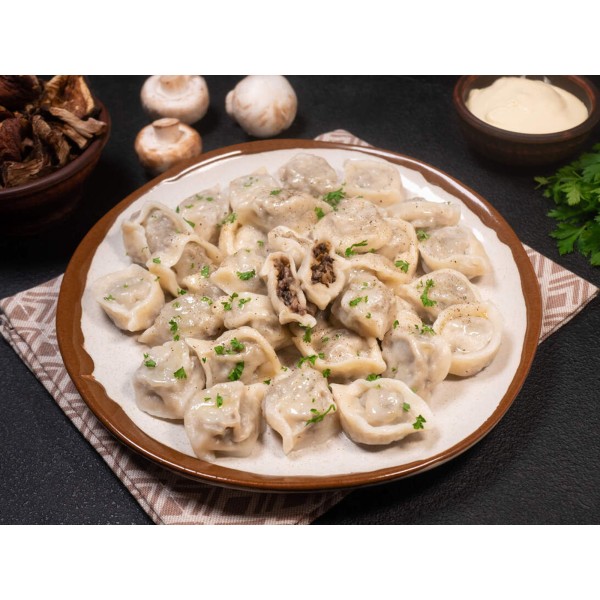 Пельмені з грибами 500 г