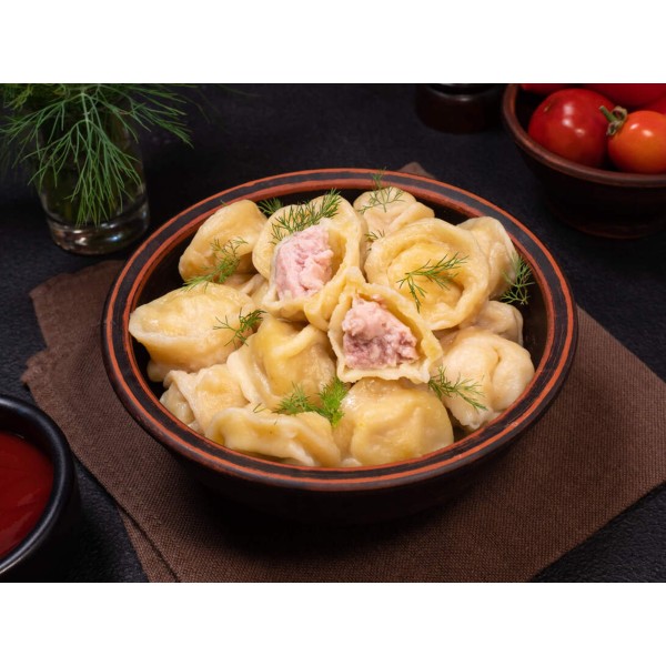 Pielmieni z kurczakiem na mące kukurydzianej 1kg
