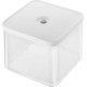 Посуд для зберігання їжі Zwilling Fresh & Save Cube, пластиковий контейнер 2-4.4 л, сірий