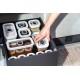 Посуд для зберігання їжі Zwilling Fresh & Save Cube, пластиковий контейнер 2-4.4 л, сірий