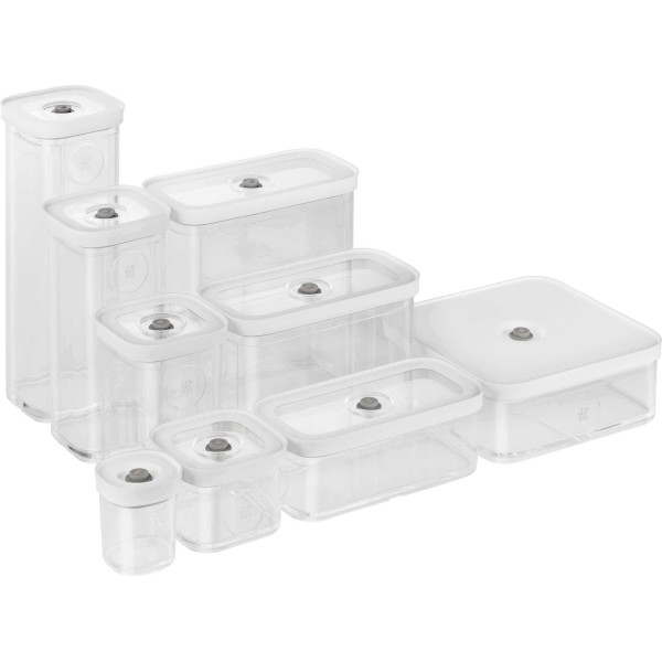 Пластиковий контейнер Zwilling Fresh & Save Cube L 1.6 л для зберігання їжі, сірий