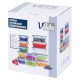 Набір контейнерів VILDE 229158, пластикові 5 розмірів, для зберігання їжі, 12 ел.