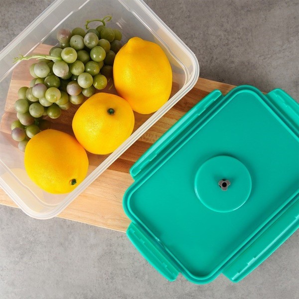 Вакуумний контейнер, EXCELLENT HOUSEWARE 229181, 2.3L — для зберігання їжі в холодильнику