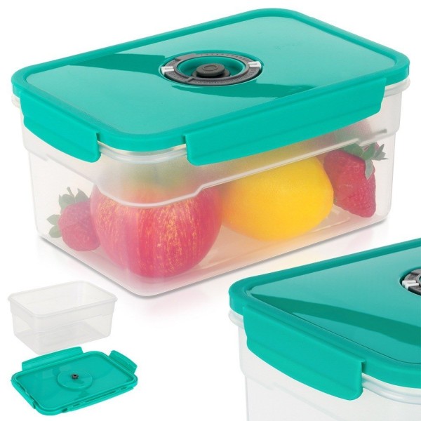 Вакуумний контейнер, EXCELLENT HOUSEWARE 229181, 2.3L — для зберігання їжі в холодильнику