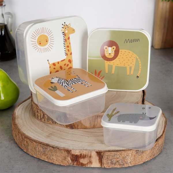 Pojemniki na żywność dla dzieci HOME STYLING COLLECTION 259392 (4 elementy)