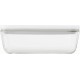 Посуд для зберігання їжі Zwilling Fresh & Save скляний прямокутний контейнер 2 л, сірий
