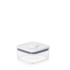 Контейнер для зберігання, OXO, POP 1,1 l kwadrat L mini, прозорий, для сипучих і залишків їжі