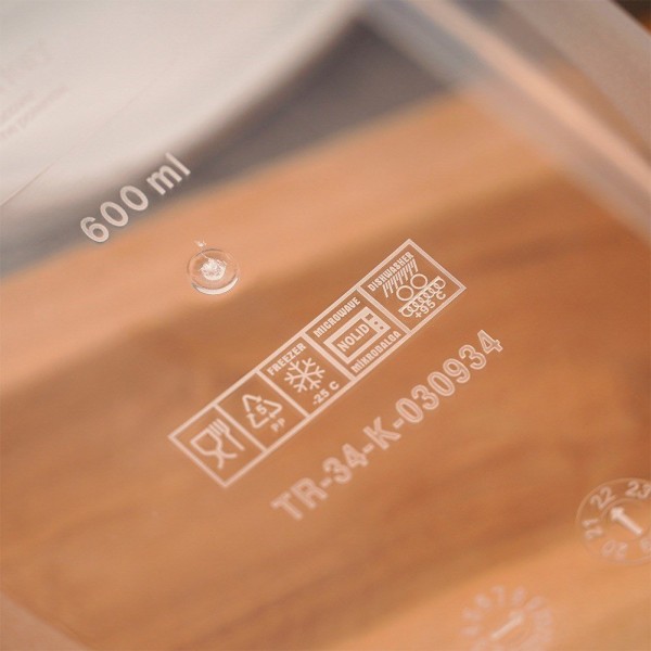 Контейнер для зберігання їжі, EXCELLENT HOUSEWARE 11 ел., з кришками — набір для кухні