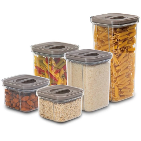 Посудовий контейнер BerlingerHaus Taupe BH-8576, Посуд/Посудомийні контейнери для їжі, Плівки Taupe BH-8576