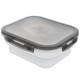 Контейнер для зберігання їжі, KEMP ORION 127159, складний силіконовий 1 л з кришкою та ущільненням для походів і дому