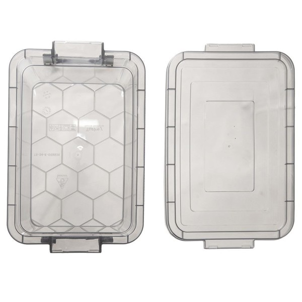 Контейнер Orion 127312 для зберігання їжі, великий 9 л, сірий, з кришкою (для холодильника/полиці)