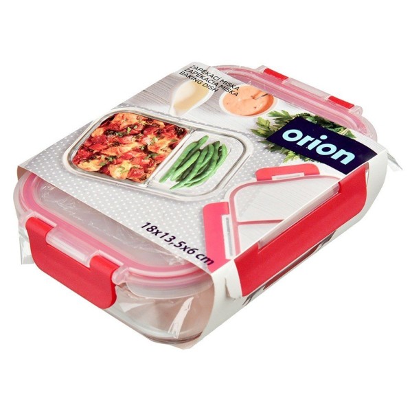 Pojemnik na żywność szklany żaroodporny Orion 129227 (550 ml)