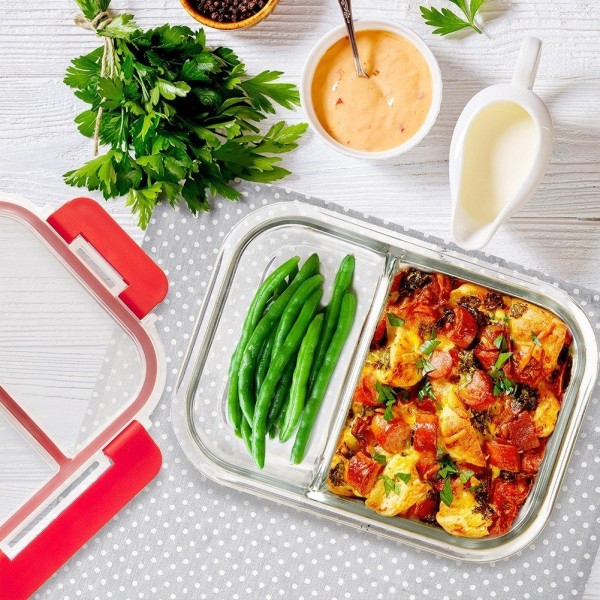 Pojemnik na żywność szklany żaroodporny Orion 129227 (550 ml)