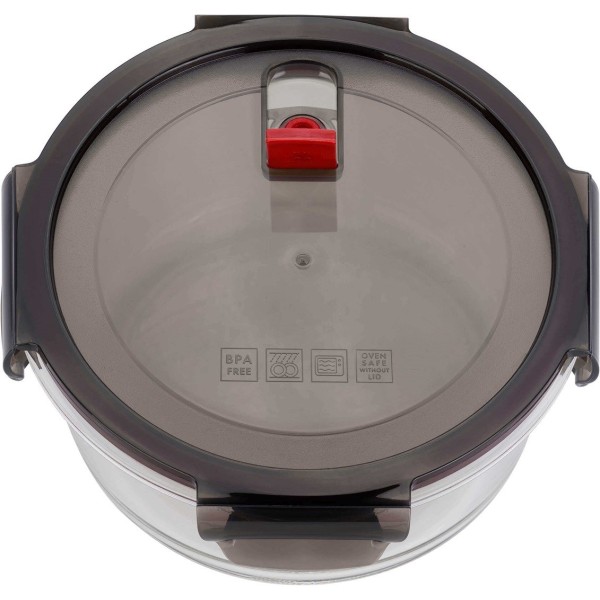 Контейнер для зберігання їжі Zwilling Gusto скляний круглий 1,3 л для кухні