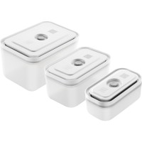 Набір контейнерів Zwilling Fresh & Save для зберігання продуктів, 3 шт. пластикові прямокутні
