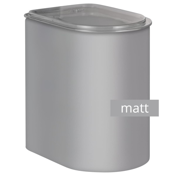Pojemnik na żywność, Wesco, LOFT MATT 2,2l — metalowy ciepły szary
