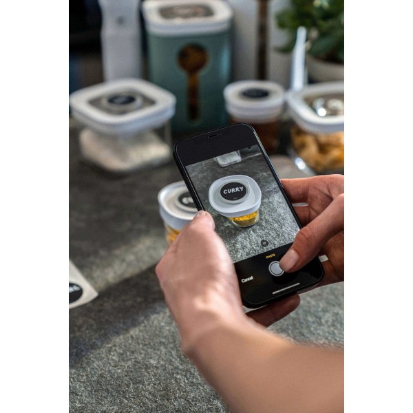Пляшковий контейнер Zwilling Fresh & Save Cube 3M для зберігання їжі, 2.9 л, сірий