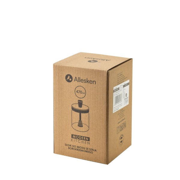 Pojemnik na żywność Modern Kitchen słoik na miód 470 ml do przechowywania