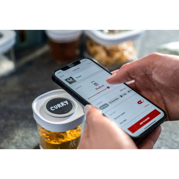 Кубик ZWILLING FRESH & SAVE Пластиковий контейнер 2 шт. - 825 мл, сірий