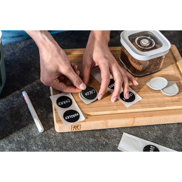 Кубик ZWILLING FRESH & SAVE Пластиковий контейнер 2 шт. - 825 мл, сірий