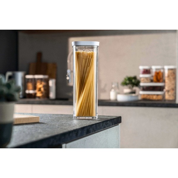 Пластиковий контейнер Zwilling Fresh & Save Cube 4S 1.7 л для зберігання харчових продуктів, сірий