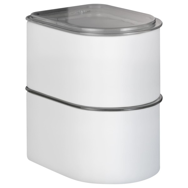 Pojemnik na żywność Wesco LOFT 2,2 l, metalowy, biały matowy