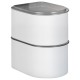 Pojemnik na żywność Wesco LOFT 2,2 l, metalowy, biały matowy