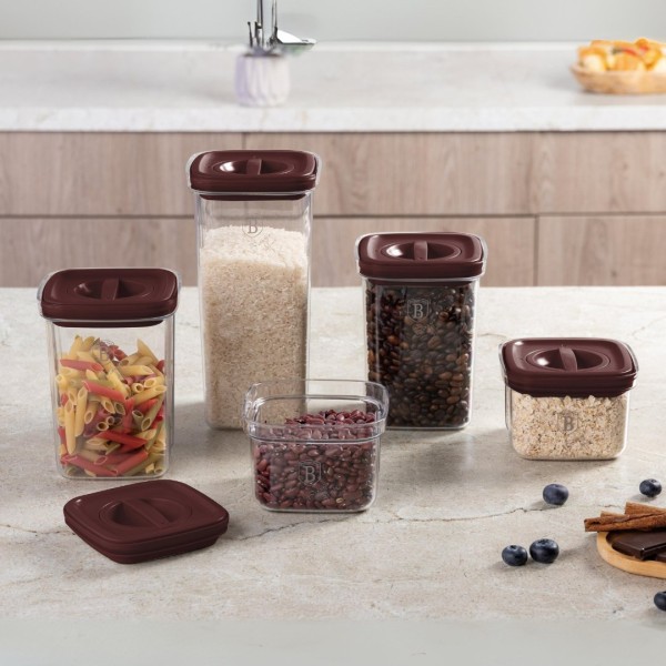 Посудний контейнер BerlingerHaus Leonardo BH-8574, Герметичний, 850 мл