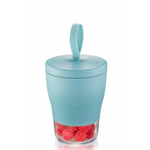 Pojemnik na żywność FOODIE Pojemnik na przekąski, turkusowy