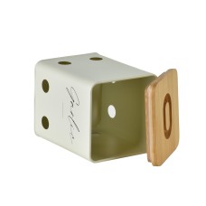 Посудний контейнер для часнику, Modern Kitchen, Pojemnik na czosnek 11,2x11,2x15 cm, для зберігання часнику в кухні