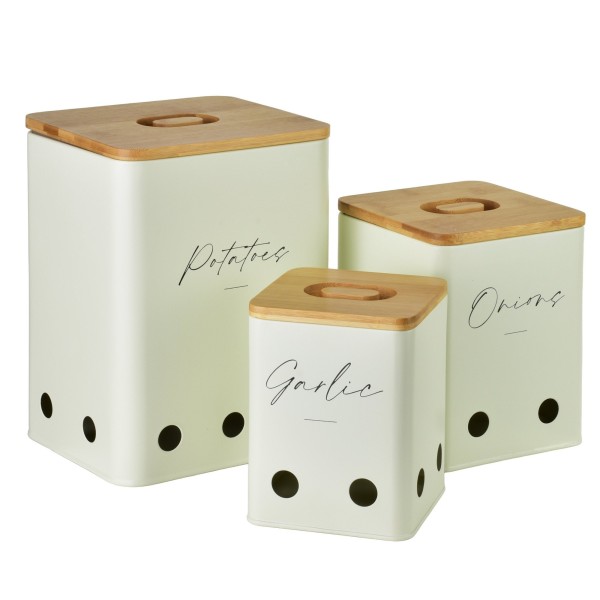 Посудний контейнер для часнику, Modern Kitchen, Pojemnik na czosnek 11,2x11,2x15 cm, для зберігання часнику в кухні