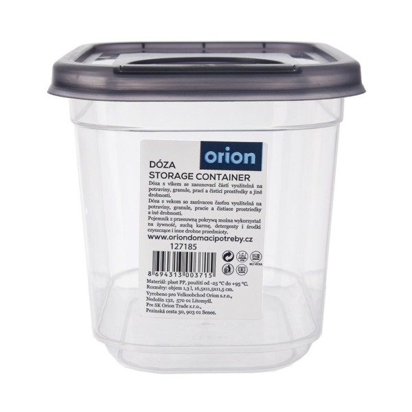 Pojemnik do przechowywania suchych produktów Orion 127185 (1.3 l)