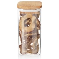 Контейнер Orion 127583 для сипучих продуктів 320 мл, скляний з кришкою та ущільнювачем, для зберігання на кухні