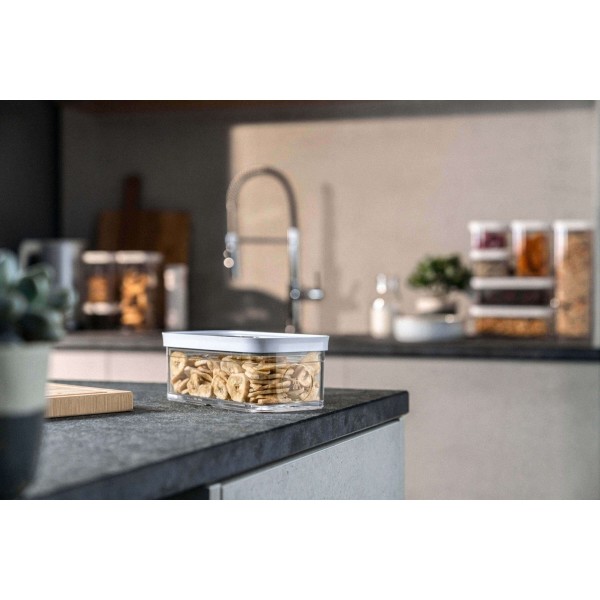 Контейнер ZWILLING Fresh & Save Cube M 700 мл, пластик, для зберігання продуктів, сірий