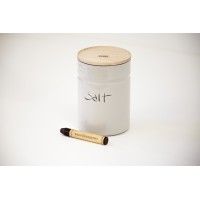 Посудина для зберігання їжі, RIESS, Fresh Tomato 0,5 л з дерев'яною кришкою (кухня, зберігання)