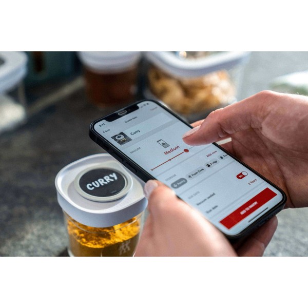 Контейнер-Набір ZWILLING Fresh & Save Cube S, пластик, для зберігання їжі, сірий